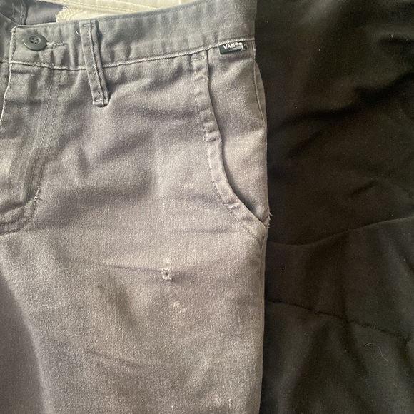 VANS gray flat front chinos 29 - Picture 2 of 5